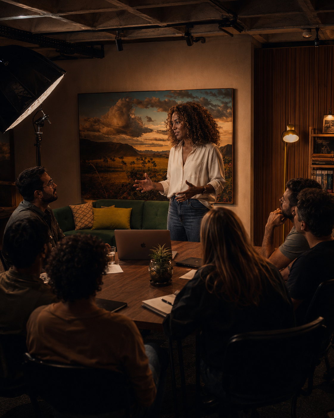 Masterclass presencial no Estúdio Darcy